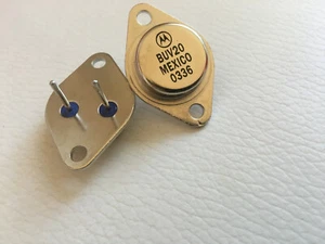 10 Pieces | BUV20 50 AMPERES NPN SILICON POWER TO-3 BY MOTOROLA - Picture 1 of 1