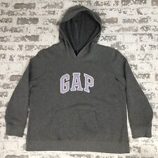 Vintage Gap Hoodie Sweatshirt Men's Size XX Large Grey Kangaroo Pocket Pullover