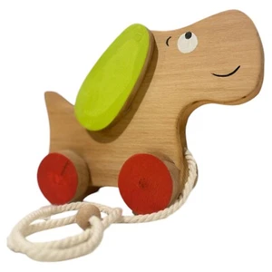 Wooden Toy Dog Push Toy - Picture 1 of 4