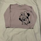 Minnie Mouse Girls Pink Sweatshirt 5T ( Ships Fast And Great Condition )