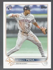 Jeremy Pena 2022 Topps Update RC Card# US-253 - Picture 1 of 4