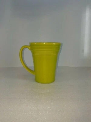 LATTE bistro MUG CUP lemongrass FIESTA WARE 18 OZ new