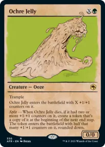 MTG Ochre Jelly - Foil - Vetrina come nuova - Avventure nei regni dimenticati - Foto 1 di 1
