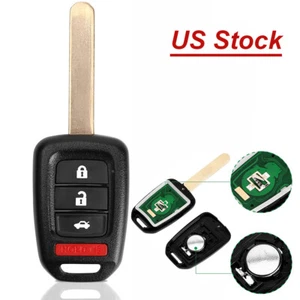 For 2016 17 18 19 2020 Honda Civic 2016 2017 Honda Accord Remote Car Key Fob 4Bt - Foto 1 di 6