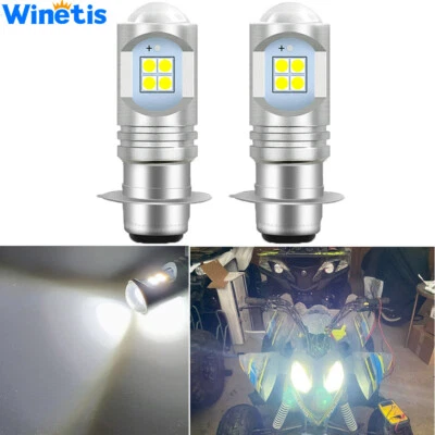 2X Super Bright LED Headlight Bulbs for Suzuki LT-F300F King Quad 4x4 1999-2002 Foto 1 de 4