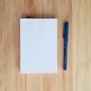 4 x 6 Blank Notepads - 60# opaque paper - 60 sheets per pad (10 pack) - Picture 1 of 3