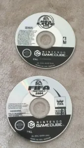 GameCube NBA Live 2005  & FIFA Football 2004. Disc Only. UK PAL - Picture 1 of 1