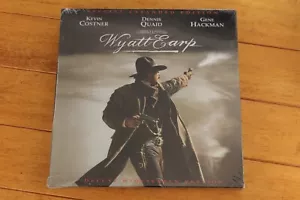 WYATT EARP LASERDISC DELUXE WIDESCREEN SPECIAL EXPANDED BOX SET [NEW SEALED] LD - Picture 1 of 4