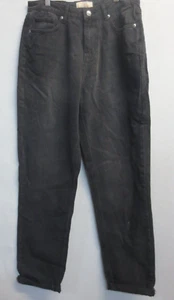 DON'T THINK TWICE LADIES VERON TALL VINTAGE MOM JEAN -BLACK US 6 TALL - Picture 1 of 6