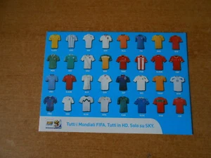 cartolina- PROMOCARD n.9496-TUTTI I MONDIALI FIFA 2010-cm.10x15 - Imagen 1 de 2
