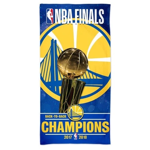 Golden State Warriors NBA Back to Back Champions 30 x 60 Beach Towel FREE SHIP Cover