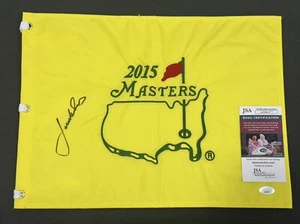 Jordan Spieth Signed 2015 MASTERS Golf Flag Autographed Auto ~ JSA COA - Picture 1 of 2