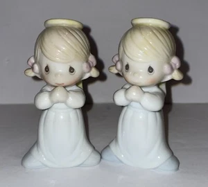 Vintage Enesco Precious Moments Salz- und Pfefferstreuer Set "Engel Girl" - Bild 1 von 4