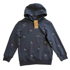 NWT Cotton On Kids Vintage Navy T-Rex Sweatshirt Kids 6 - Picture 1 of 7
