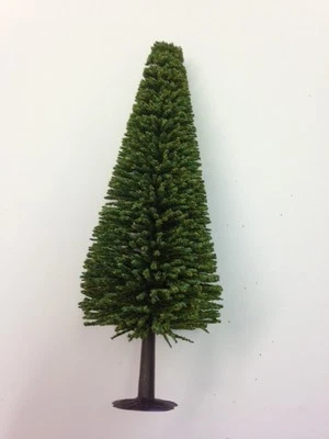 Javis JT11 - Autumn Green Pine Tree 120mm High with Base - 00 Gauge - T48 Post - Image 1 of 4