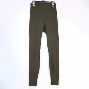 Lululemon Yoga Pants Legging Women's Size 0 Activewear Green 28" - Picture 1 of 10