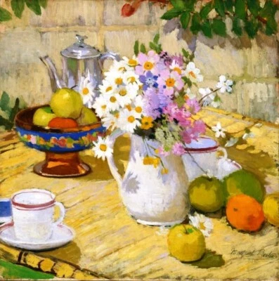 Indoor Still Life Margaret Preston 1933 Art Print – Australian Modernist Floral - Image 1 of 2