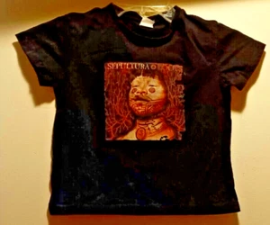 SEPULTURA Tshirt size 4T - Picture 1 of 9