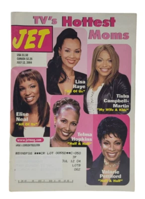 Jet Magazine July 12, 2004, Lisa Raye, Elise Neal, Telma Hopkins, Tisha Campbell - Image 1 of 3