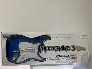 Guitarra Nintendo Wii Rock Band 3 Fender Stratocaster Azul 96561 - Imagen 1 de 5