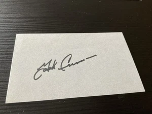 Jack Crimian (d.2019) St Louis Cardinals Autographed 3x5 Index Card - Picture 1 of 1