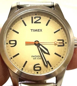 Timex Indiglo Field Casual Watch WR 30M CR2016 Quartz V6 Battery Working - Picture 1 of 6