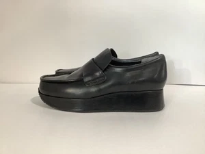 Stephane Kelian vintage leather platform shoes loafers - Picture 1 of 24