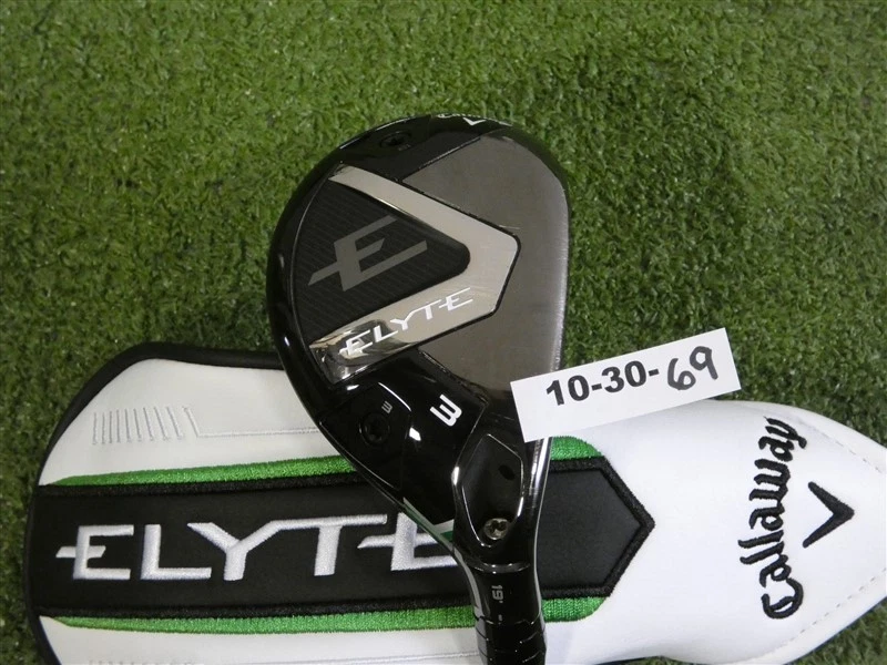 Callaway 2025 Elyte 19* 3 Hybrid Denali Charcoal 70g 6.0 Stiff with HC Excellent - Image 1 of 4