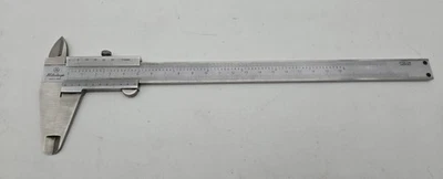 Vtg Mitutoyo 8" Vernier Caliper 1/1000in Stainless Steel Made in Japan - Image 1 of 3