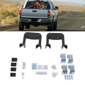 2PCS Pickup Truck Side Hoop Step Aluminium Alloy Replacement For  - Foto 1 di 24