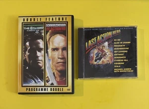 LAST ACTION HERO DVD + OST CD / THE 6TH DAY (DVD & CD LOT) LIKE NEW FREE SHIPING - Picture 1 of 15