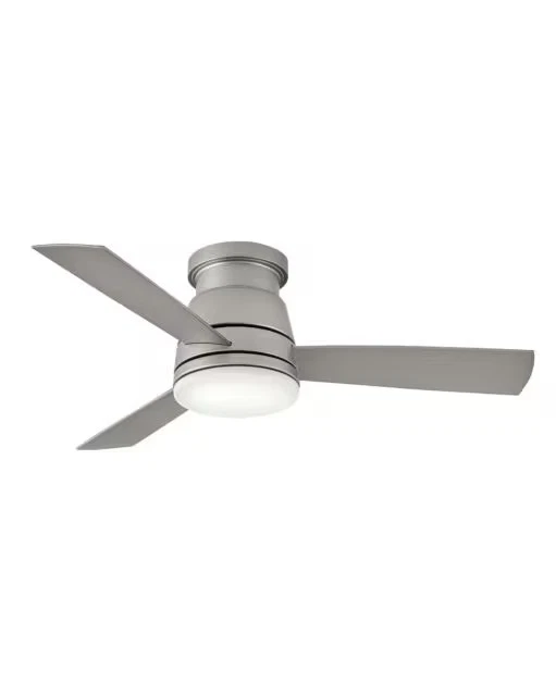 Trey LED 44" Indoor Ceiling Fan in Brushed Nickel - Image 1 of 1