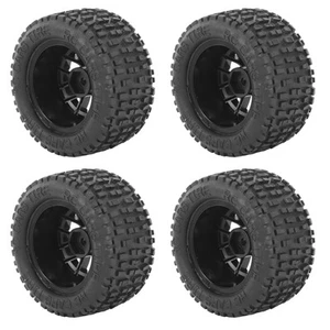 4Pcs RC Reifen Gummi Universal Truck Rad Für 1:14 1:16 1:18 Auto Modell Zube DON - Bild 1 von 24