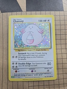 Chansey 015/034 Gioco di Carte Collezionabili Classico Holo - Foto 1 di 4