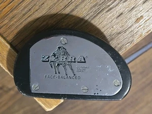 Zebra Face Balanced Mallet Putter Steel Shaft 35" Left Handed LH - Picture 1 of 4