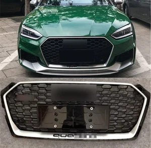 For Audi A5 S5 RS5 style 2017-2020 Front Bumper Honeycomb mesh Grill Grille - Picture 1 of 4