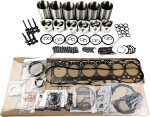 Overhaul Rebuild Kit For Deawoo Doosan DE12TIS DE12T Excavator - Picture 1 of 7
