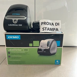 DYMO LabelWriter 450 - Etichettatrice Come nuova - Alimentatore dymo originale - Foto 1 di 4
