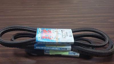   一套 3 DAYCO TOP COG 17740 金色标签 V 带 13A1955。 — 第 1/3 张图片