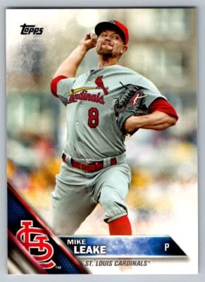 2016 Topps Base # 578 - Mike Leake - St. Louis Cardinals - Image 1 of 2