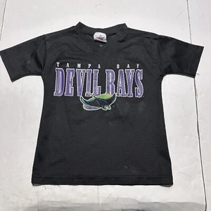 Vintage McGriff #29 Tampa Bay Devil Rays Trikot Jugendgröße Small hergestellt in den USA MLB - Bild 1 von 9