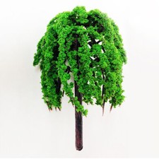 2xMiniature Sakura Tree Plants Fairy Garden Accessories Dollhouse Ornament Decor