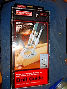Craftsman 967173 Bohrerführung 0-45" abnehmbarer Griff neu fehlender Schlüssel & Griff - Bild 1 von 5