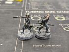 2 Partially Painted Mirkwood Ranger Captains. GW, Middle Earth.  The Hobbit