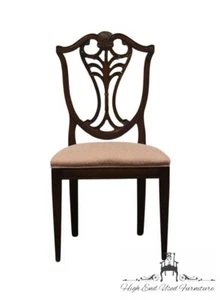 HENREDON FURNITURE Solid Mahogany Traditional Hepplewhite Style Shield Back D... - Picture 1 of 10