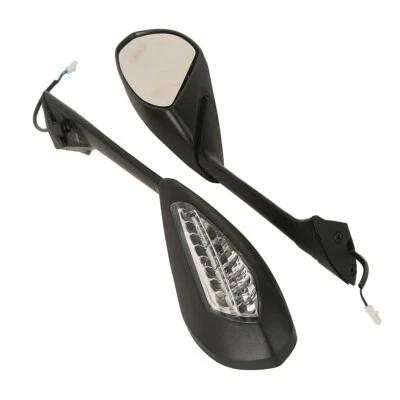 Espejos retrovisores LED intermitente aptos para Ducati 1199S Panigale Series 2012-2015 Foto 1 de 4