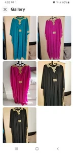 Asian Abaya Dress ( Pink 48 size) - Picture 1 of 1