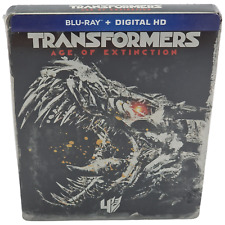 Transformers: Age Of Extinction Blu-Ray Steelbook Blu-Ray + DVD 2017 VF Area A N