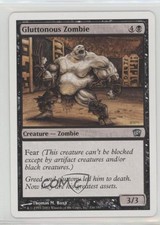 2003 Magic: The Gathering - Core Set: 8th Edition Gluttonous Zombie #136 1i3