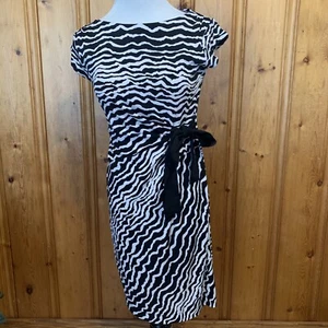 Abito Just Taylor stampa animalier taglia 2 senza maniche - Foto 1 di 11